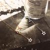 Popular Fashion Jewelry Short Necklace Moon Star Clavicle Chain