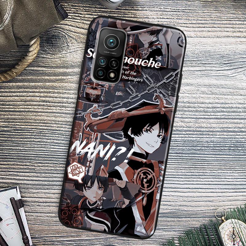 Чехол Scaramouche Genshin Impact для Xiaomi 13 11T 12T Pro 12 Lite 12X Чехол для POCO X3 X4 X5 F5 Pro F4 GT C40 M5s F3