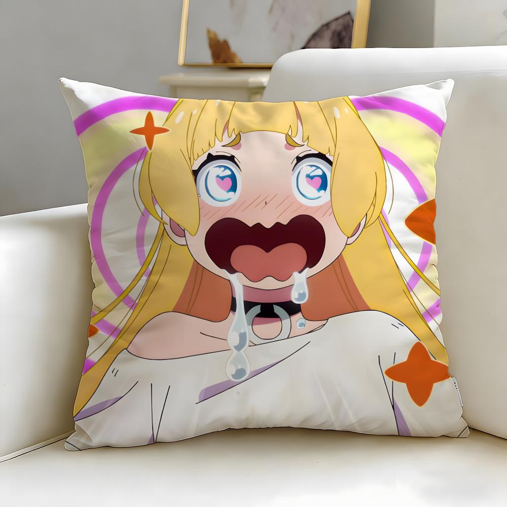 anime Tis Time for Torture Princess Cushion Cover Soft EasyWash Pillow Case Versatile for Couch Bed Travel and Office