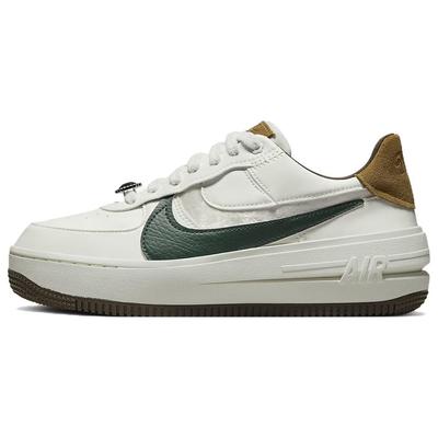 Air Force 1 PLT.AF.ORM Sail Pro Green Женские кроссовки Кремово-белые Темно-Коряги-Коричневые FB1856-131