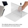 Sketch Wizard Optical Drawing Board,LED Light Stencil Board Tracing Drawing Board Sketch Mirror Reflection Phone Dimming,Waterproof Drawing Board