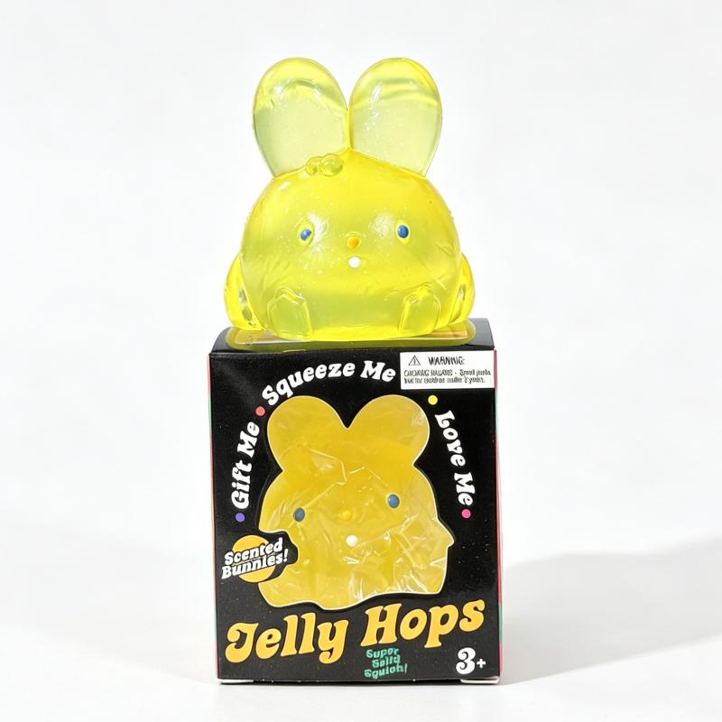 Schylling Needoh Jelly Hops Сквиш-игрушка Разноцветная Мялка Наполненная Ручной Хват Fidget Сенсорная Игрушка Лечение Тревоги Расслабление Досуг Подарок