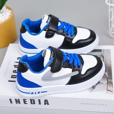 Модная обувь для мальчиков 2025 весна и осень новая обувь для скейтборда для детей среднего и старшего возраста детская спортивная обувь весенняя для девочек дышащая цветовая гамма