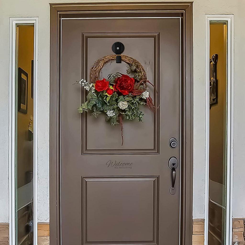 Hanger Hook Magnetic Wreath Holder Front Door Christmas Ornament Locker Garage Rfrigerator Kitchen Bedroom Home Supplies