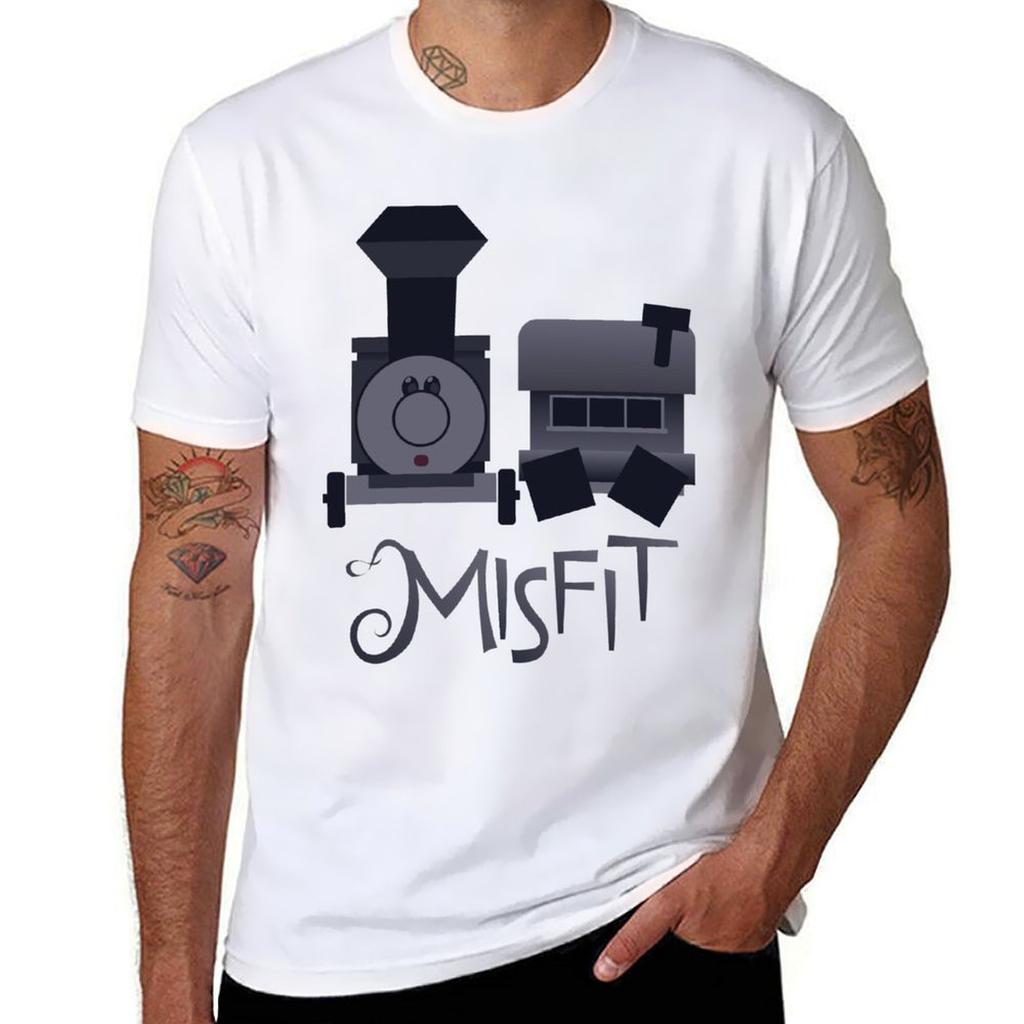 Misfits Squarewheeled Caboose Train Tshirt Unisex T Shirt Cotton High Quality Unisex Graphic T Shirt Tshirt