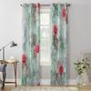 Абстрактные цветочные фоновые оконные шторы для гостиной, спальни, роскошные современные кухонные шторы, тканевые шторы