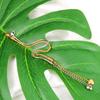 Stainless Steel 18K Gold Cartilage Snake Bone Chain Retro Jewelry Bracelet Summer Women'S High-End Sense Simple Love Women'S Bracelet