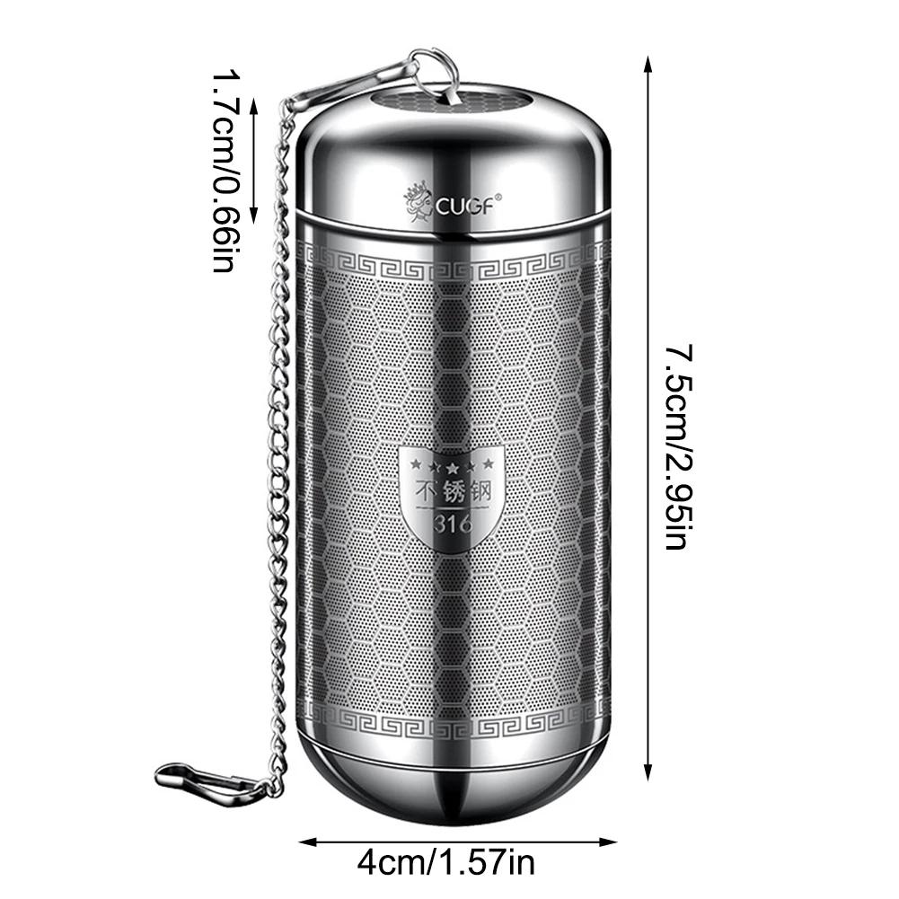 Spice Seasoning Ball Filter Strainers Kitchen Tools Stainless Steel Tea Infuser Spice Tea Strainer Locking Strainer Mesh Infuser