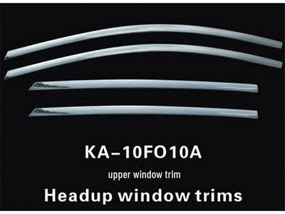 Модификационный комплект накладок на пороги, ручки чаш дверей, крышки бензобака и оконных молдингов для Kia Furui Di