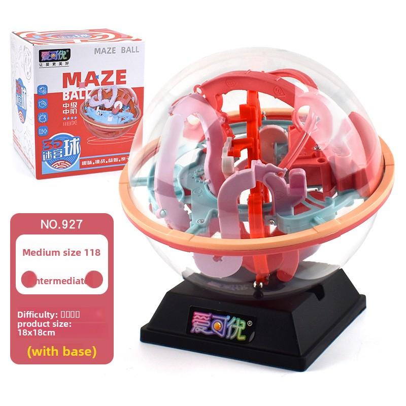 Space Gravity 3D Maze Ball - Large, 100/118/299 Levels Balance Marble Puzzle Educational Kids Toy