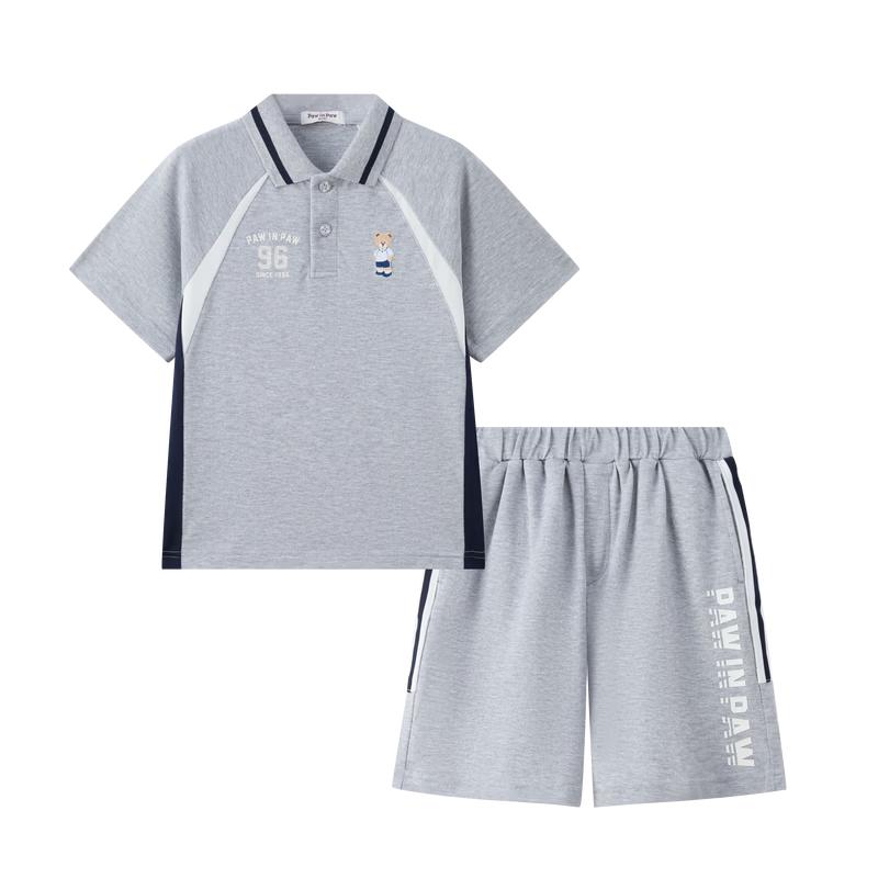 PawinPaw Cartoon Bear Boys' Summer Set