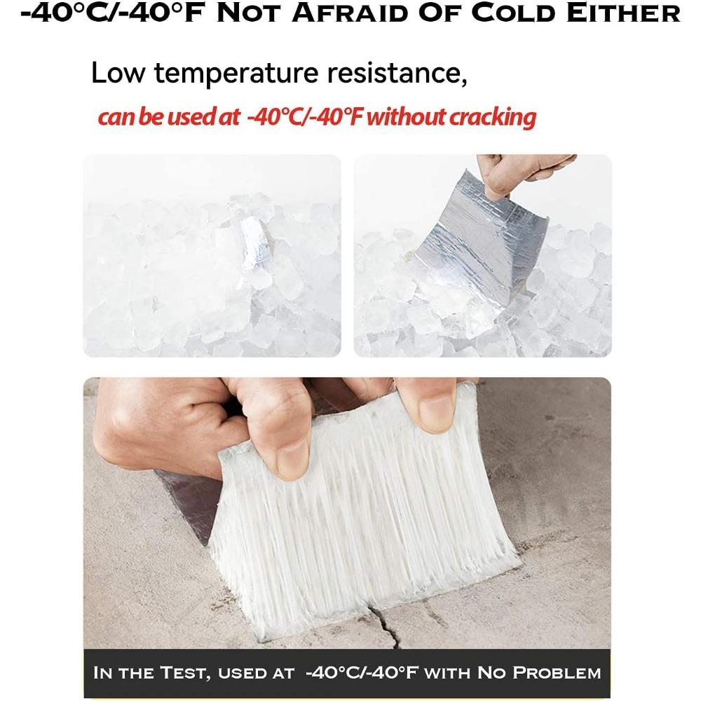 Waterproof Tape 5m * 10cm, Self-adhesive Sealing Tape, Used for Roof Leakage, Surface Cracks, and Window Sill Gaps