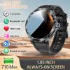 New Smart Watch Men Custom Dial Health Monitoring Watch Sports Mode Tracking 1.85-Inch Touch Screen lP67 Waterproof Smart Watch