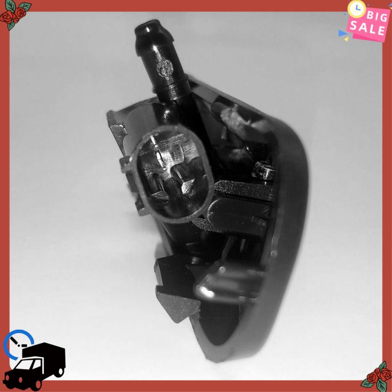 A77E-2PCS Windscreen Washer Jet Water Spray Nozzle With Heating For Passat B6 Jetta Golf Caddy 2KD955986 5M0955986C
