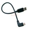 USB 2.0 Typ A 90 Grad Links & Rechts Winkel Männlich zu USB3.1 typ-C Männlichen Links & Rechts Winkel USB Daten Sync & Ladekabel