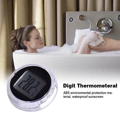 Мини-мотоциклетный термометр Высоко водонепроницаемый наклеивающийся измеритель температуры Самоклеящиеся карманные термометры для автомобиля