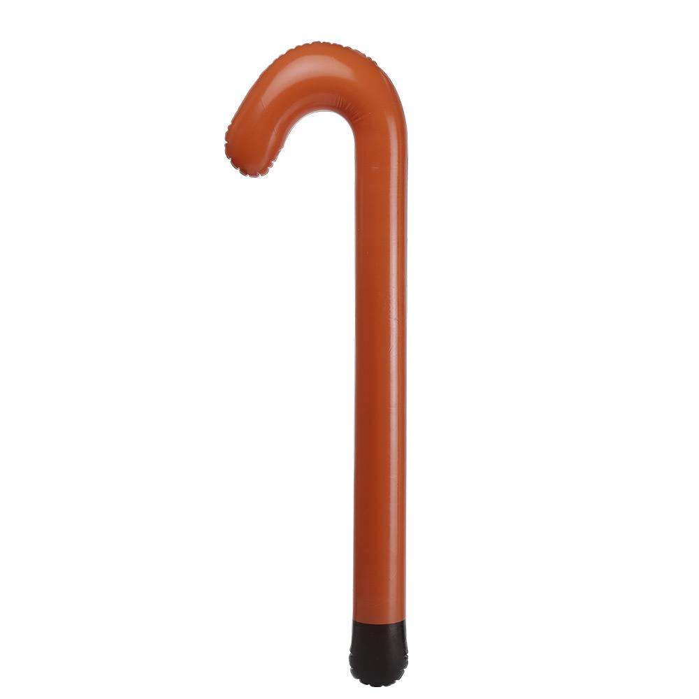 Home Party Balloons Crutch Balloons Santa Claus Walking Stick Inflatable Toys Christmas Candy Cane