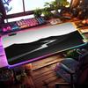 Монохромная подставка для мыши RGB игровая подставка для мыши Настольный коврик HD Геймерская большая светодиодная подсветка XXL Подставки для мыши