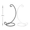 1X 23Cm 9" Iron Plant Stand Holder For Clear Glass Hanging Vase Home Decor