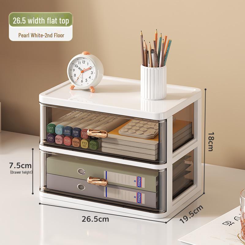 Пластиковый настольный органайзер для канцелярских принадлежностей и косметики