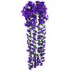 Artificial Flowers Long Vine Violets Home Wedding Outdoor Garden Arch Decorations Christmas Potting Pavilion Accessories