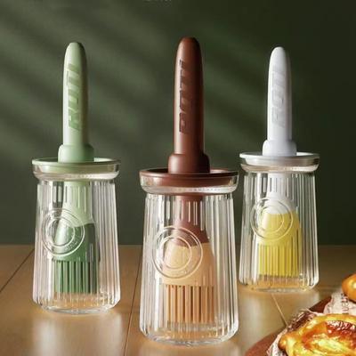 1 комплект кисть для барбекю раздельного типа, термостойкая, силиконовая, нейлоновая, кисть для масла, бутылка, кисть для крема для выпечки тортов, кулинарный кухонный инструмент