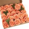 Wedding Foam Rose Flower Decorations With Stem For Home Decor And Outdoor Celebrations