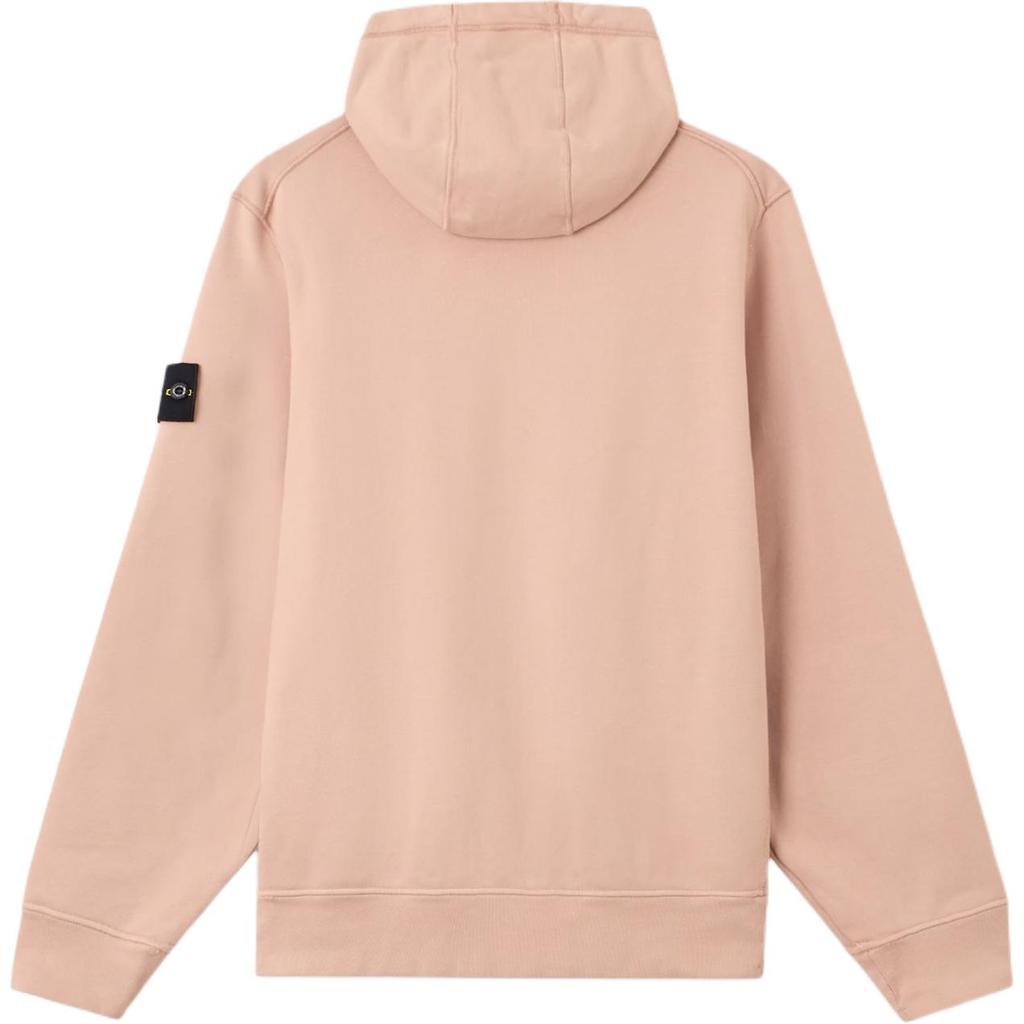 STONE ISLAND Ss26 Органический хлопковый флис Обычный крой Толстовка на молнии с капюшоном Мужская толстовка L1S156100061S0051-V008E