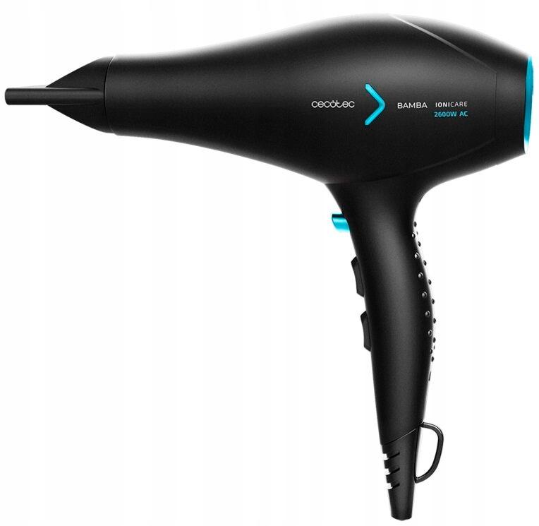 Cecotec Ionicare 5350 Powershine Ice Black 2600W Hair Dryer 1 Pc
