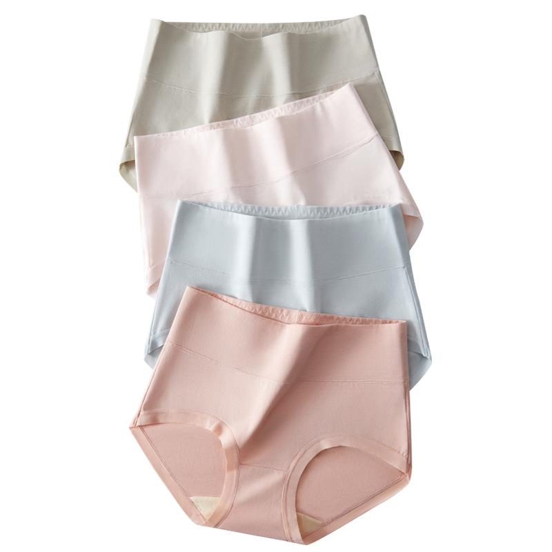 Женские хлопковые трусики, нижнее белье, антибактериальное нижнее белье с промежностью, удобное и дышащее нижнее белье