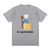 Funny My Apolocheese Rat Plush Cheese T Shirt Unisex WoUnisex Clothing Fashion Short Sleeve T-shirts Summer 100% Cotton Tees Oversized