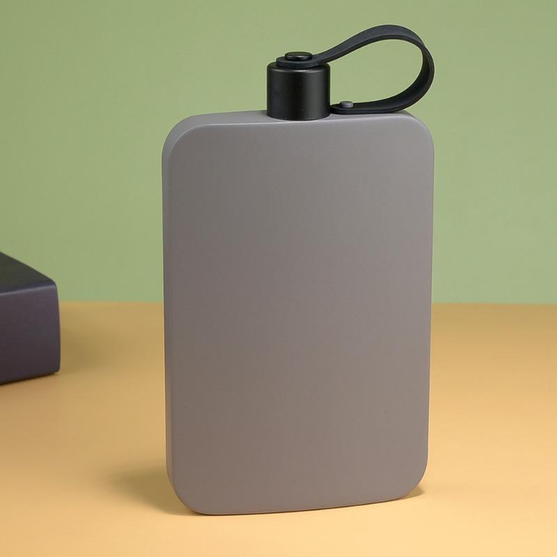 1 шт. 500 мл 304 нержавеющая сталь утолщенная портативная маленькая фляга для вина персонализированная уличная большая емкость плоская бутылка для воды для мужчин и женщин