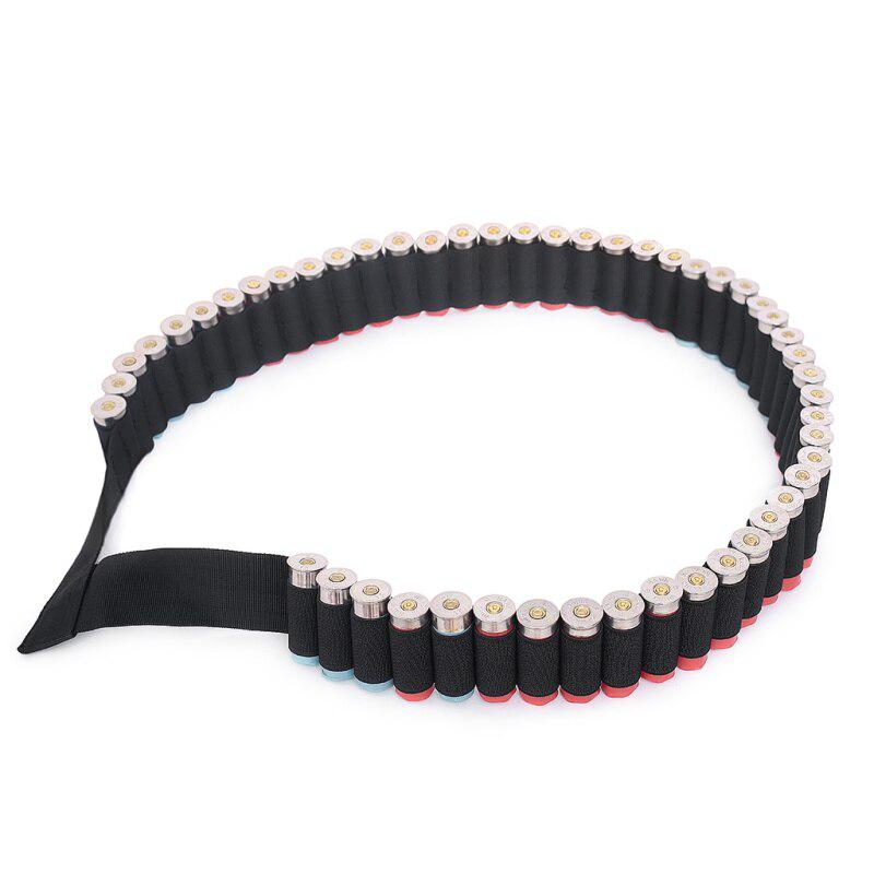 50 круглый патронташ с патронташем для дробовика, тактический охотничий переносчик боеприпасов для страйкбола, регулируемый ремень для винтовки, новый плечевой ремень