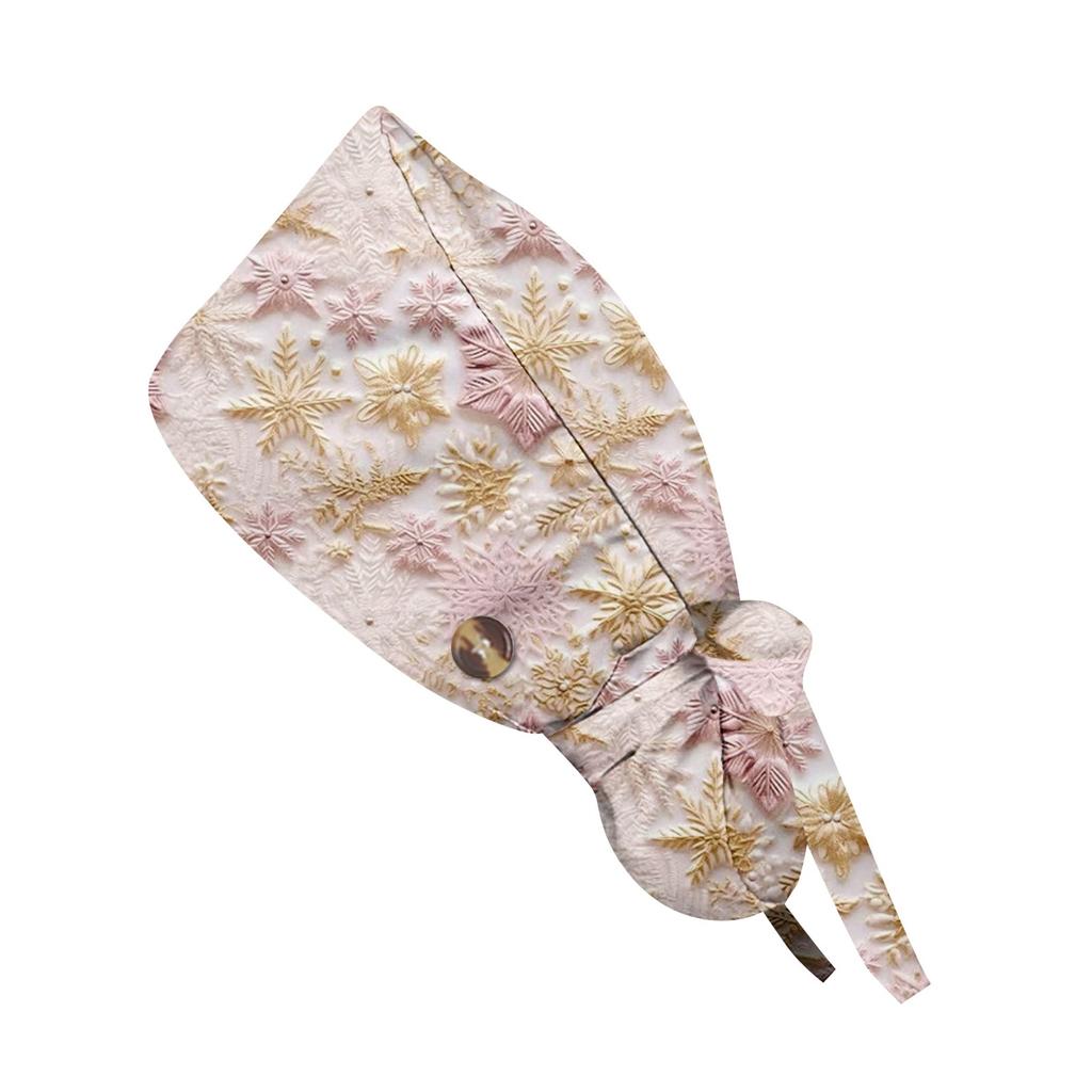 Модная рождественская рабочая кепка с принтом, повседневная женская кепка с хвостиком, кепка с повязкой, кепка Baotou