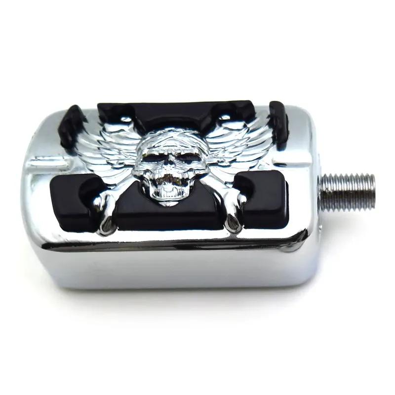 Мотоциклетная подножка переключения передач Willie Skull для Harley Davidson Electra Wide Super Low Glide Softail XLX CVO Fat Boy/Fat Bob