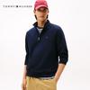 Tommy Hilfiger Мужской пуловер с воротником-стойкой на молнии до середины