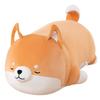 Мягкая подушка в виде животного породы сиба-ину, подушка для тела, спинка стула, коричневый подарокпразднованиерождественский подарок (70см)