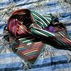 Used Vintage Silk Scarf Square Chief Lanvin Made in France