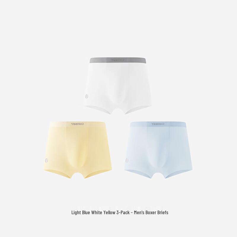 YEEHOO Children's & Teen's Breathable Underwear 3-Pack