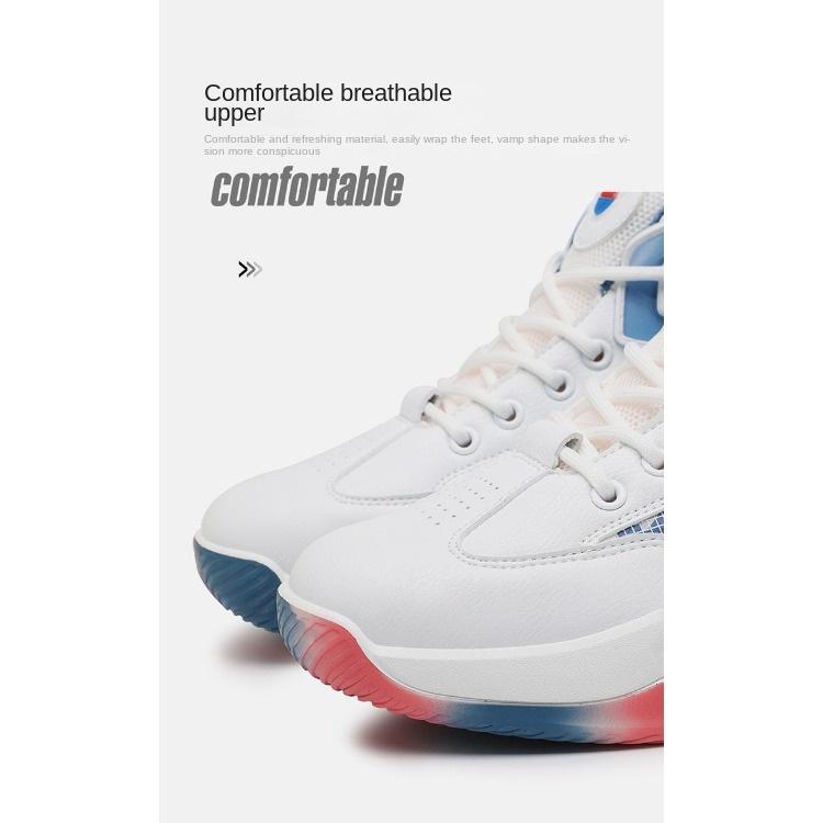 Баскетбольная обувь, мужская модная легкая повседневная обувь для бега, мужская универсальная студенческая спортивная обувь на толстой подошве средней толщины