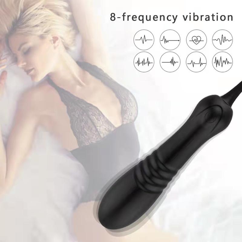 Беспроводной пульт дистанционного управления дилдо вибратор стимуляция влагалища клитора телескопическое вибрационное яйцо массажер точки G секс-игрушки для женщин