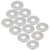 100Pcs Flat Washers 304 Stainless Steel Enlarged Screw Accessories Fastener Hardware M8x24mm