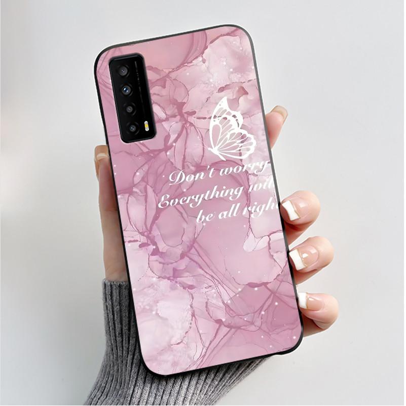 Case for TCL Stylus 5G T779W 6.81" Black Luxury Fashion Butterfly Flower Pattern Soft Silicone Cover for TCL Stylus Phone Cases
