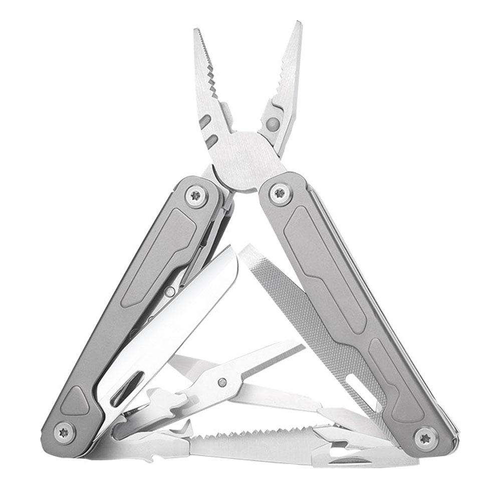 17-в-1 EDC многофункциональный инструмент плоскогубцы походное снаряжение и оборудование для кемпинга, профессиональный многофункциональный инструмент для выживания с ножом ножницы
