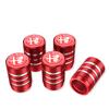 TWXBP1 Car Tire Valve Stems Cap Aluminum Tire Wheel Stem Air Valve Cap For Alfa Romeo giulietta 159 mito giulia stelvio 147 Accessories