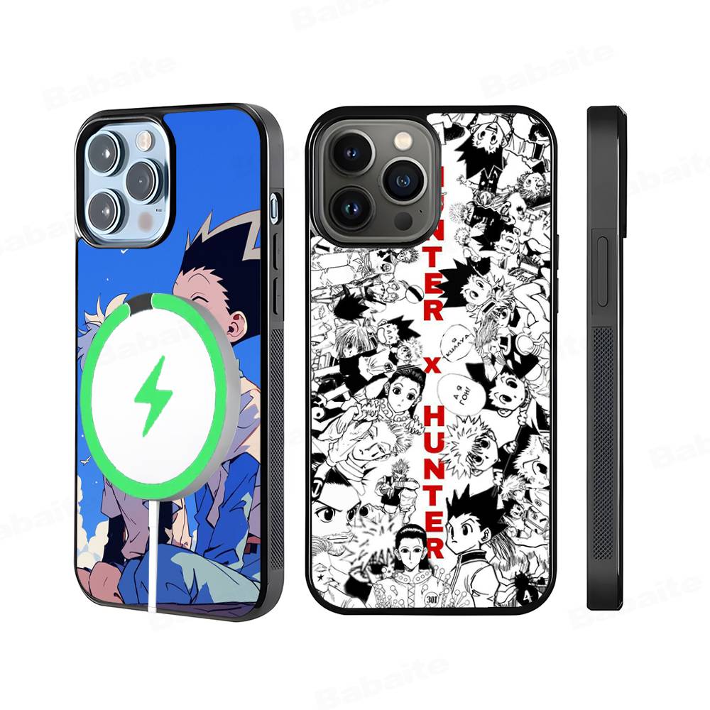 Классический Популярный Аниме H-Hunter X H-Hunter Игровой Чехол для Телефона Магнитный Чехол Для IPhone 16 14 13 12 11 15 Pro Max Plus Для Magsafe