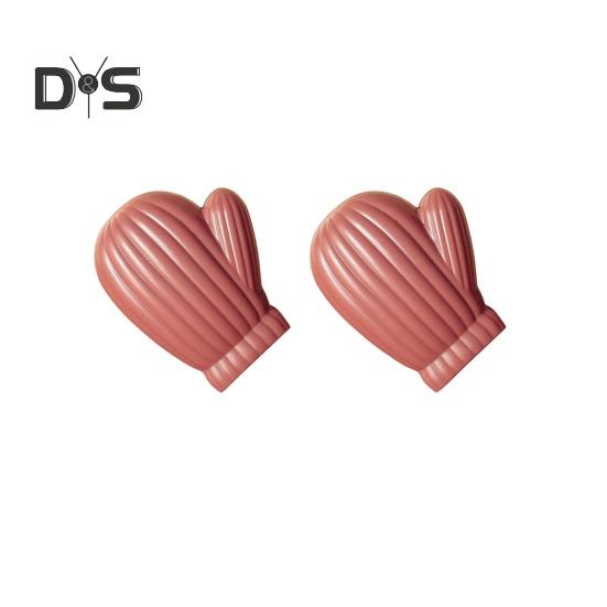 2 шт. Зажимы для чипсов Мини-перчаточные щипцы для пищевых продуктов Герметичная ручка Зажимы для пакетов для чипсов для хранения продуктов Зажимы для пищевых пакетов без запаха для пакетов с закусками для хлеба