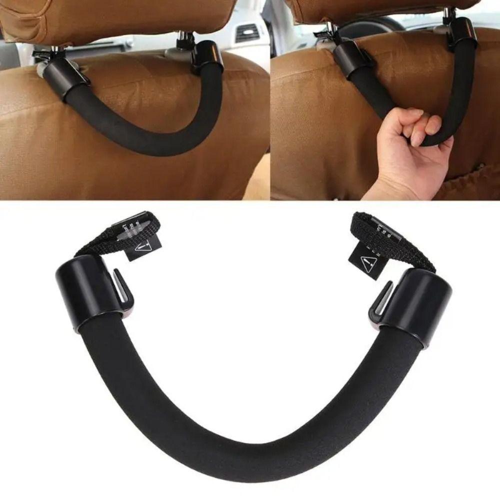 Soft Material Car Headrest Grab Handle Headrest Safety Handrail Vehicle Accessories