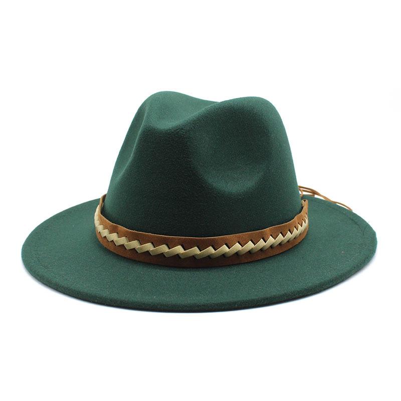 Мужские и женские шерстяные шапки, фетровые шляпы, британские повседневные джазовые шляпы, мужские цилиндры