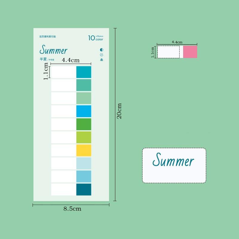 1 шт. романтический цветной блокнот для заметок для домашних животных, липкие заметки 14 см, линейка, индексные наклейки, книжный маркер, офисная школа